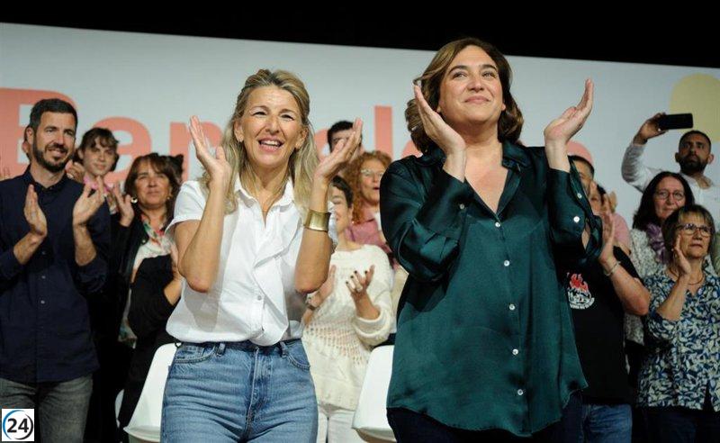 Díaz apoya candidatas de Podemos y Más Madrid en San Isidro.