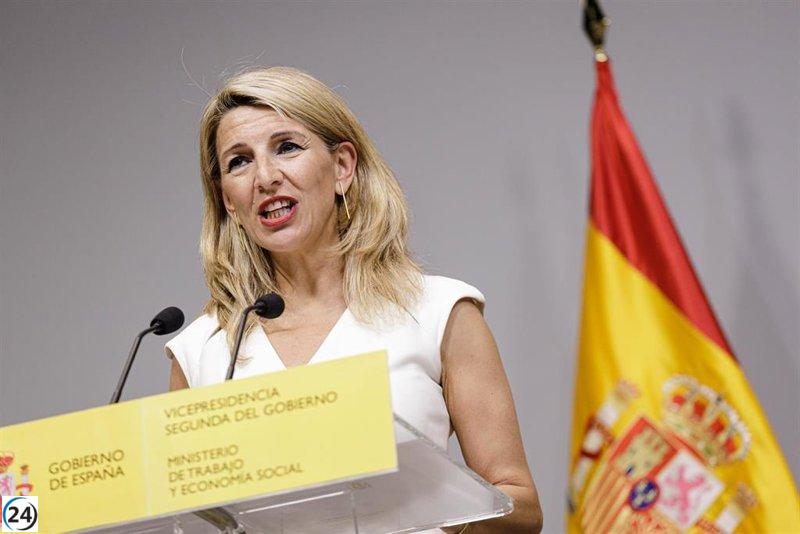 Yolanda Díaz propone prohibir trabajo al aire libre en situaciones de calor extremo.