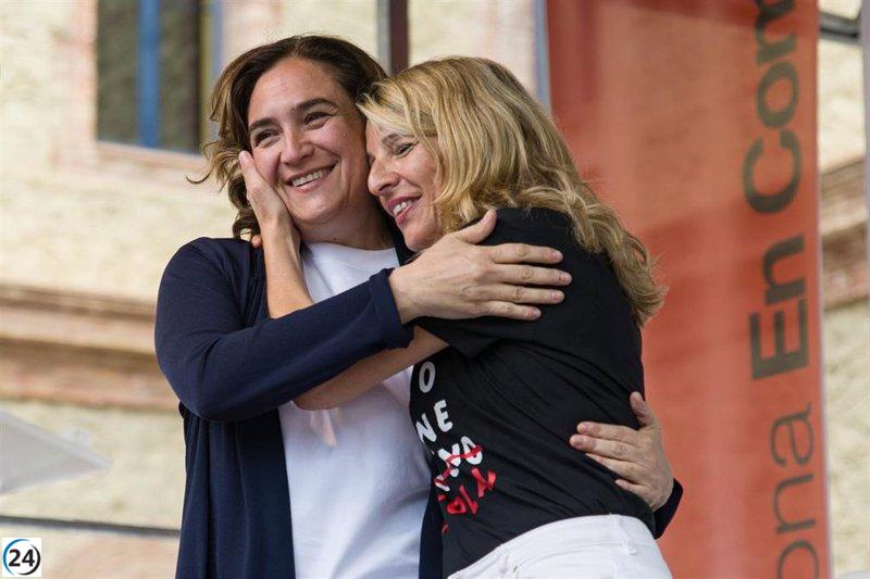 Díaz aboga por concentrar el voto progresista en Colau y cuestiona la capacidad de Trías para gobernar Barcelona.