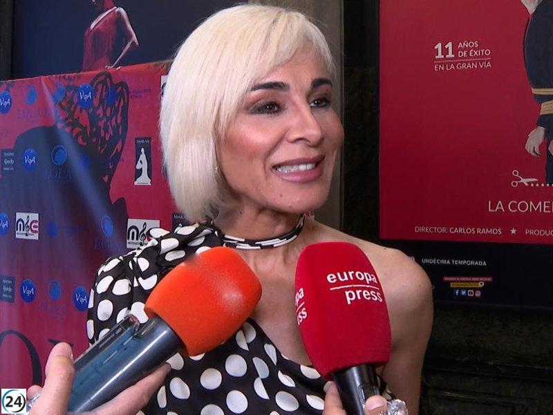 Ana María Aldón habla sobre su relación con José Ortega Cano y su posible enamoramiento.
