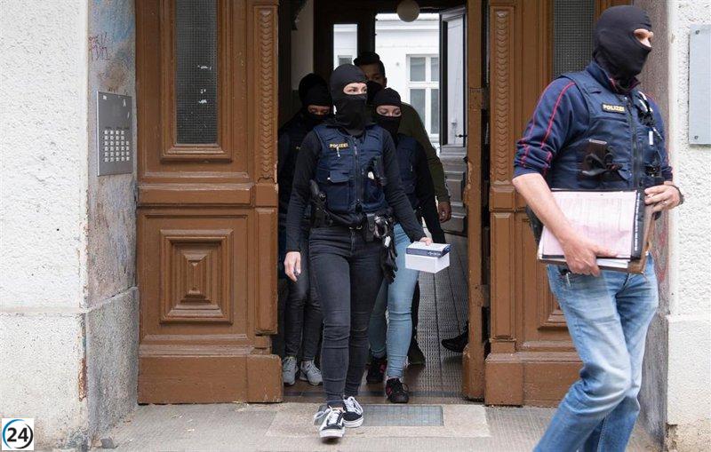 La Policía alemana realiza gran operativo contra grupo ecologista.