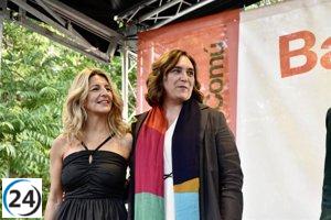 Yolanda Díaz pide el apoyo de votantes socialistas para Colau ante posible pacto de Collboni y Trias.