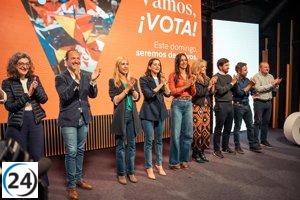 Ciudadanos se reivindica como partido liberal y busca atraer a los indecisos en la recta final de campaña.