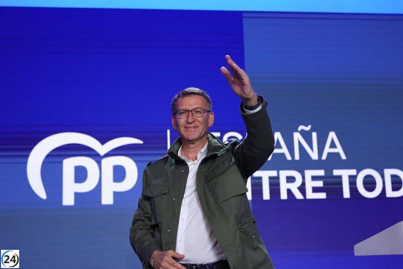 Feijóo llama al voto del PP para detener el