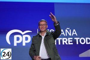 Feijóo llama al voto del PP para detener el