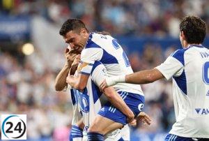 Zapater se despide con empate del Zaragoza.