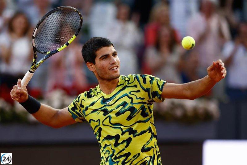 Alcaraz y testigo de Nadal destacan en Roland Garros.