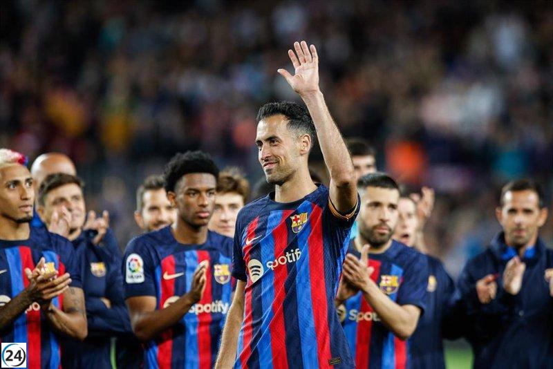 El Mallorca intenta aguar la fiesta del Barça.