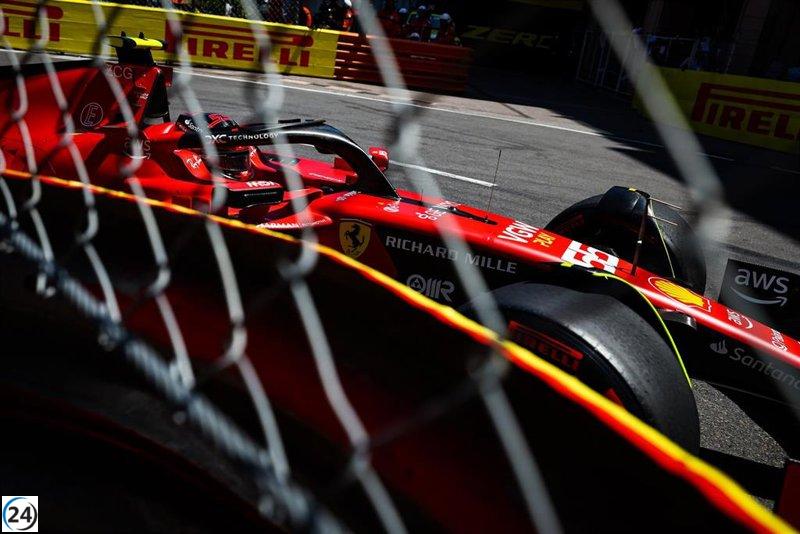 Carlos Sainz lamenta perder los primeros tres lugares en la parrilla.