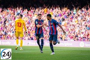 Ansu Fati es el líder en el último juego del Camp Nou.