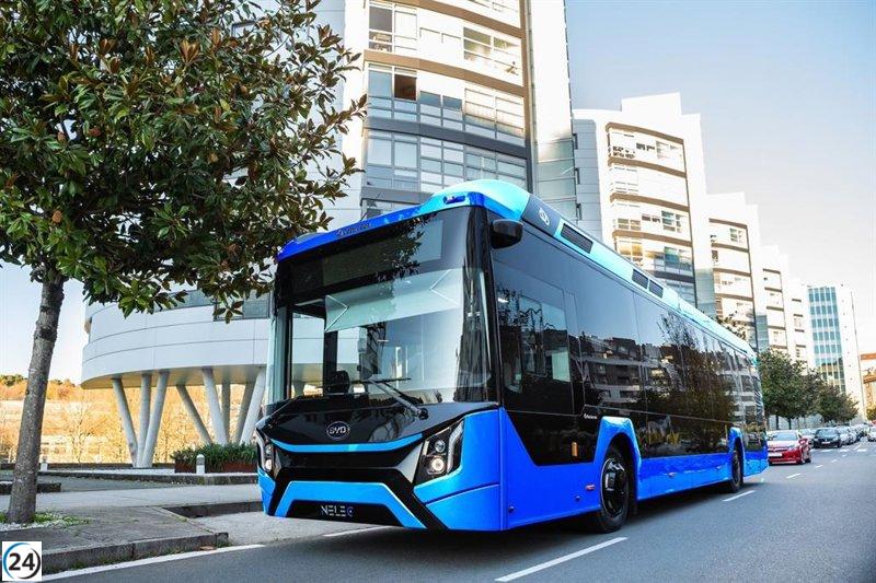 Castrosua y BYD colaboran para impulsar la electromovilidad en Galicia.