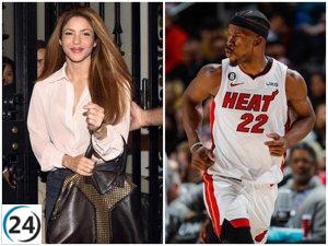 La estrella de la NBA Jimmy Butler y Shakira avivan rumores de romance.