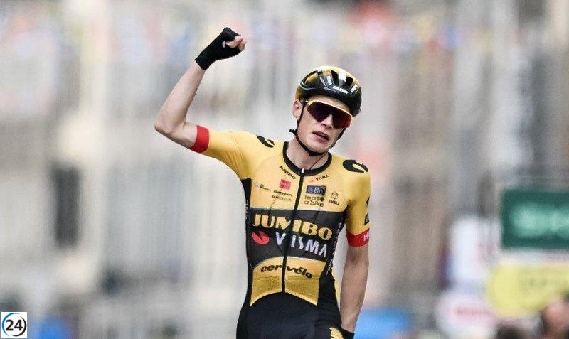 Jonas Vingegaard se impone en el Dauphiné con valentía.