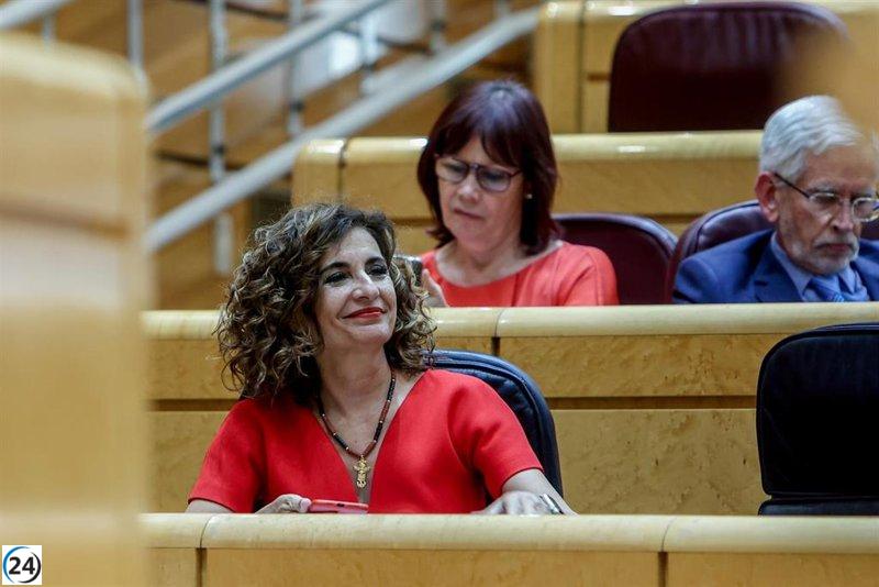 La vicepresidenta del PSOE alerta sobre el peligro de votar a partidos de izquierda sin representación.