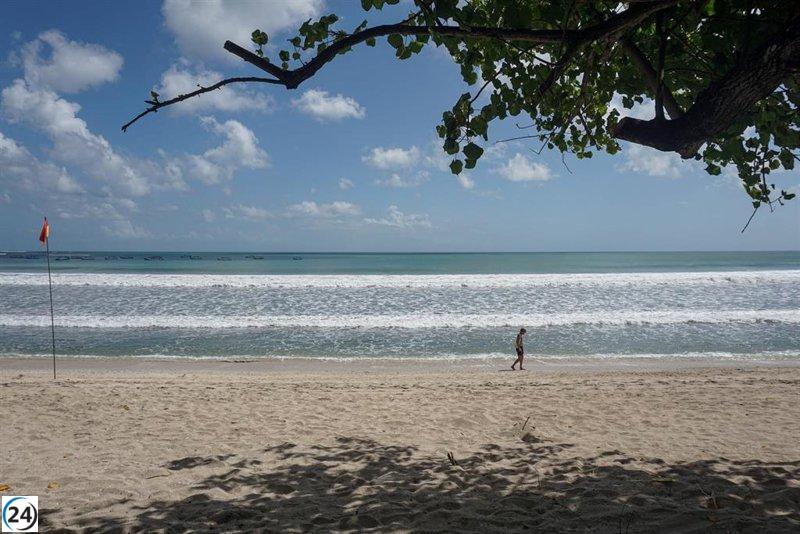 Fallece ahogado un español en Bali.