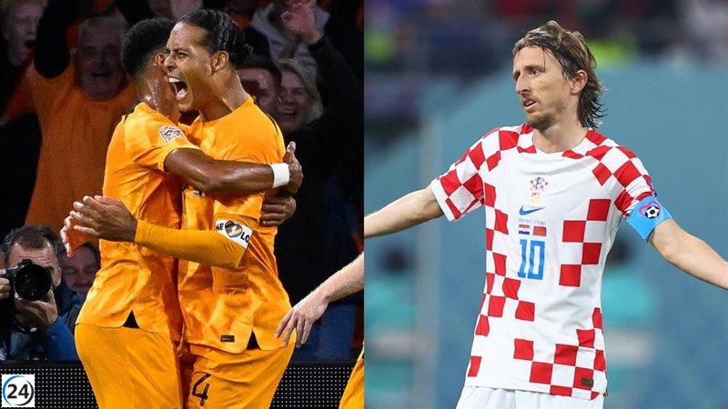 Países Bajos y Croacia luchan por llevarse la Liga de Naciones.