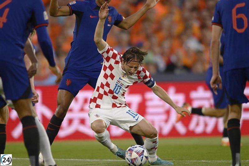 Modric lidera a Croacia hacia la final de la Liga de Naciones.