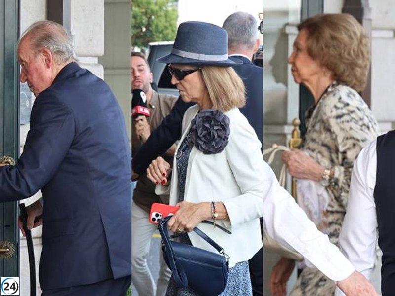 La graduación de Irene Urdangarin: la presencia de los eméritos y la Infanta Elena.