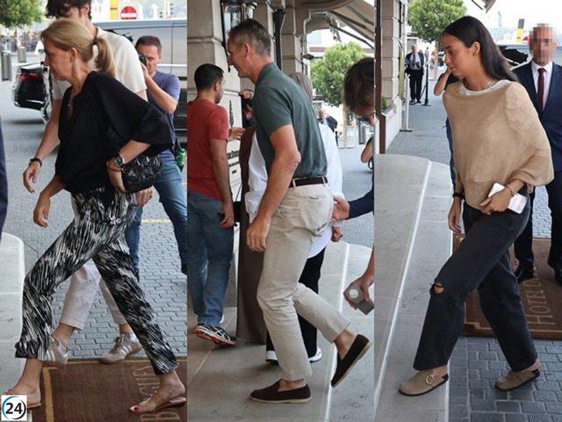 La familia real española se reúne en fin de semana muy familiar.