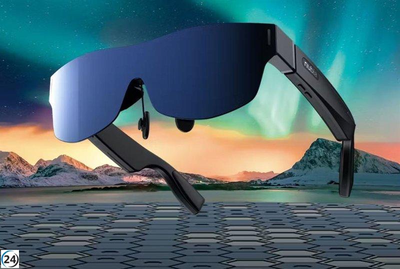 Nubia lanza gafas de RA con pantalla Micro-OLED de alta resolución.