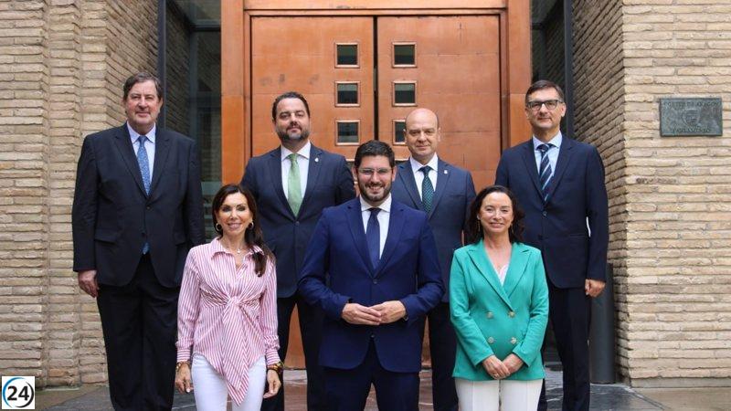 La presidencia de las Cortes de Aragón recae en Vox tras el acuerdo alcanzado con el PP.