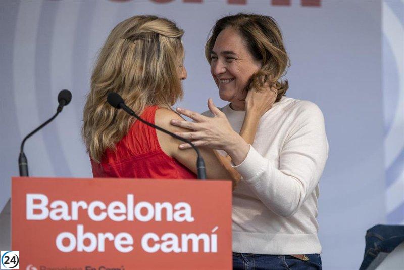 Comunes incluyen referéndum en su programa para Cataluña, según Colau.