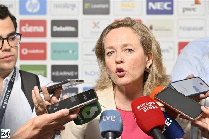 Calviño se muestra comprometida con el diálogo constante para asegurar la seguridad en el posible veto a Huawei y ZTE.