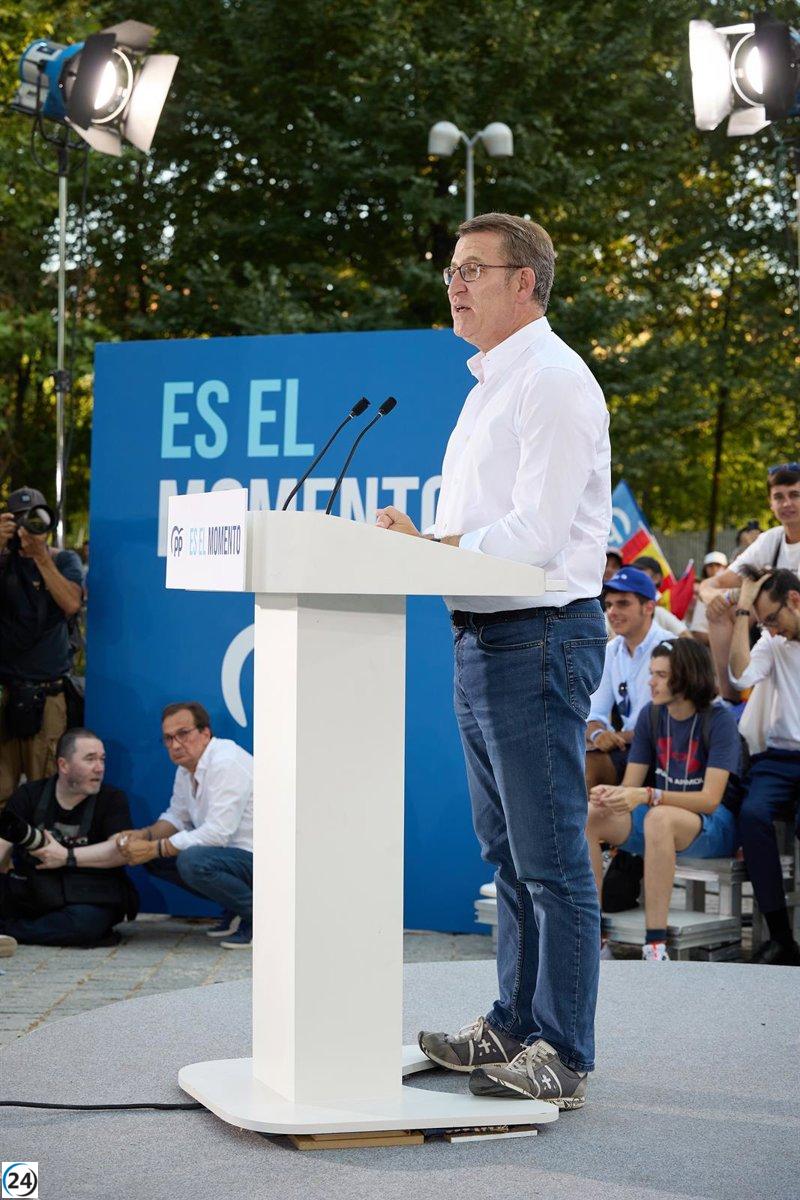 Feijóo critica a Sánchez por utilizar a Marcial Dorado para manchar su reputación.