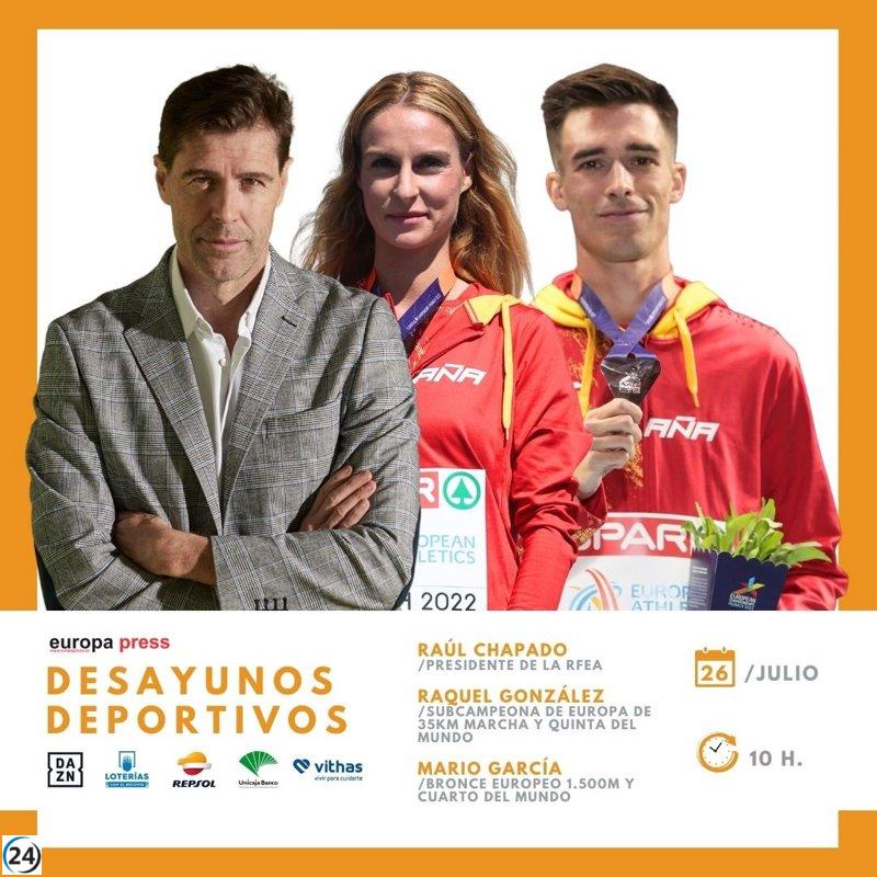 Raúl Chapado y la importancia de la salud del atletismo español en Desayunos Deportivos de EP este miércoles.