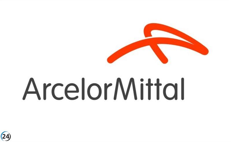 ArcelorMittal registra una disminución del 63,3% en sus beneficios del primer semestre, hasta los 2.665 millones de euros.