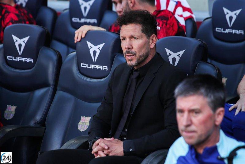 Simeone destaca la importancia de nuestra plantilla.