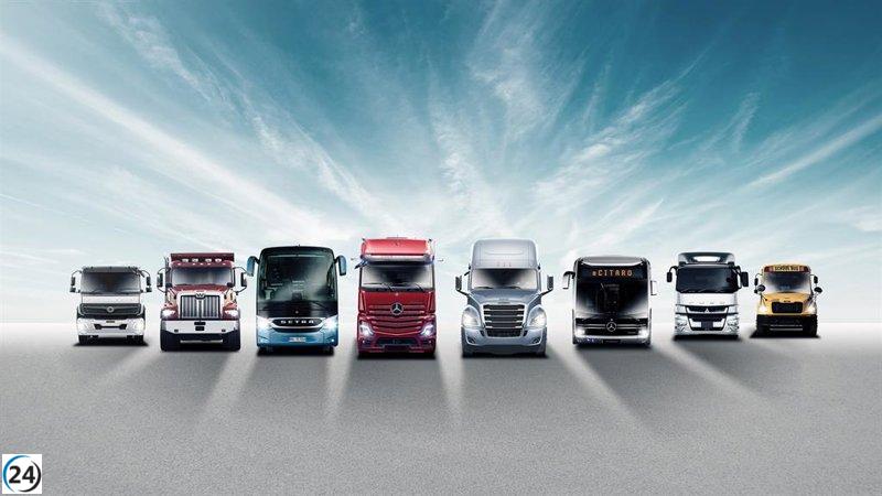 Daimler Truck incrementa sus ganancias semestrales en un 47% hasta los 1.799 millones de euros.