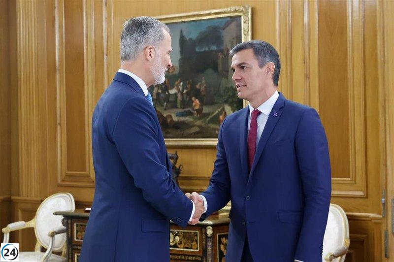 Sánchez ofrece su disposición al Rey para acudir a la investidura con confianza en obtener mayoría suficiente