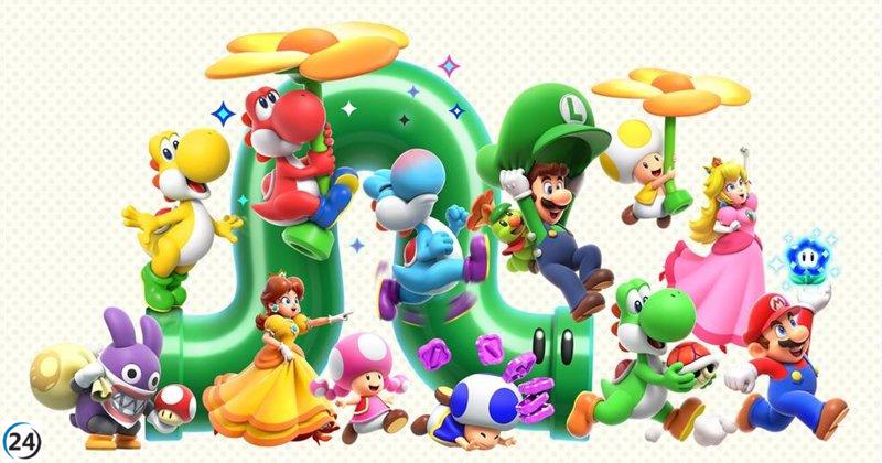 Super Mario Bros. Wonder desvela el Reino Flor, los poderes de la flor maravilla y las insignias.