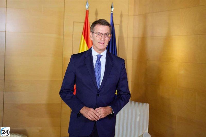 Feijóo se reunirá con Abascal y el presidente de Canarias en su ronda para la investidura.