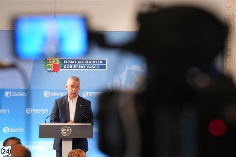 Urkullu señala que Vox imposibilita investidura de Feijóo y PNV rechaza claramente
