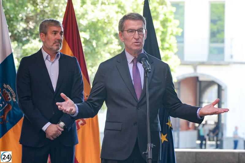 Feijóo insta al PSOE a reconsiderar el 