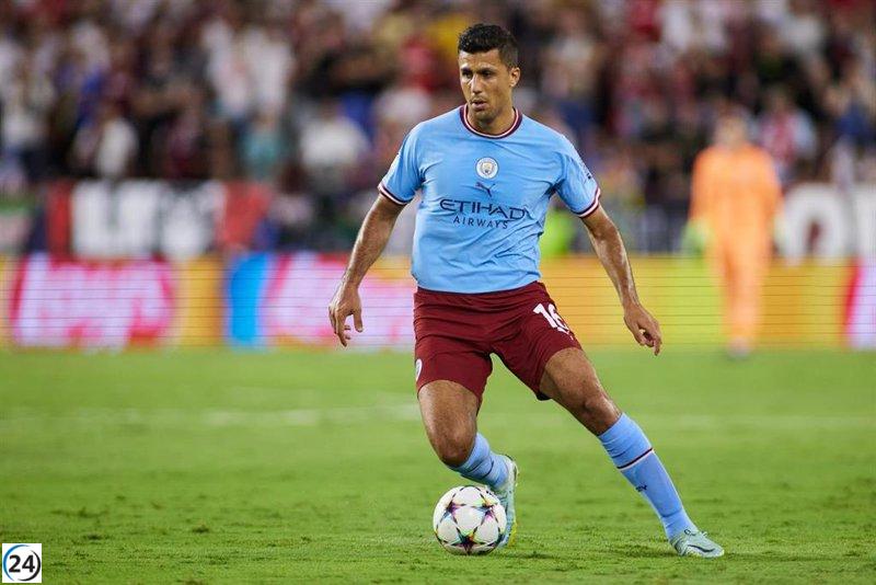Rodri, jugador español del Manchester City, único nominado a un Balón de Oro.