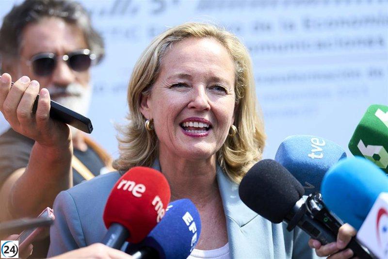 Calviño asegura la protección de los intereses de España ante la inversión saudí en Telefónica, en respuesta a Díaz.