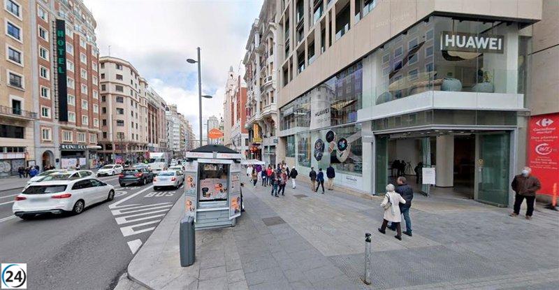 Importante alianza entre BNP Paribas y Knight Frank para promover el arrendamiento de un local en el emblemático número 48 de la Gran Vía de Madrid.