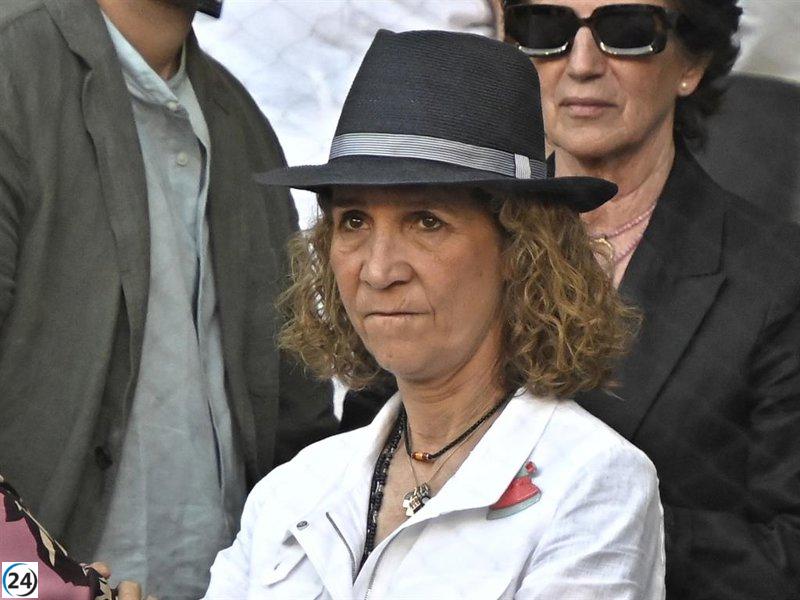 La Infanta Elena mantiene su calma ante las noticias que relacionan a Froilán con Daniel Sancho