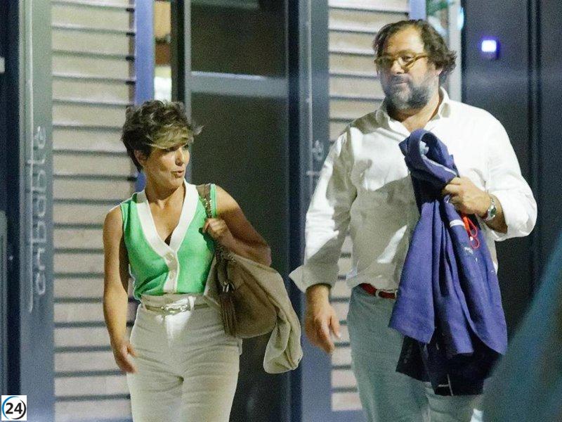 Sonsoles Ónega irradia felicidad en la noche madrileña junto a su nuevo novio, Juan. ¡Un amor sin secretos!
