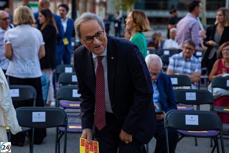 Torra afirma que un referéndum en Catalunya es una negociación inalcanzable para España