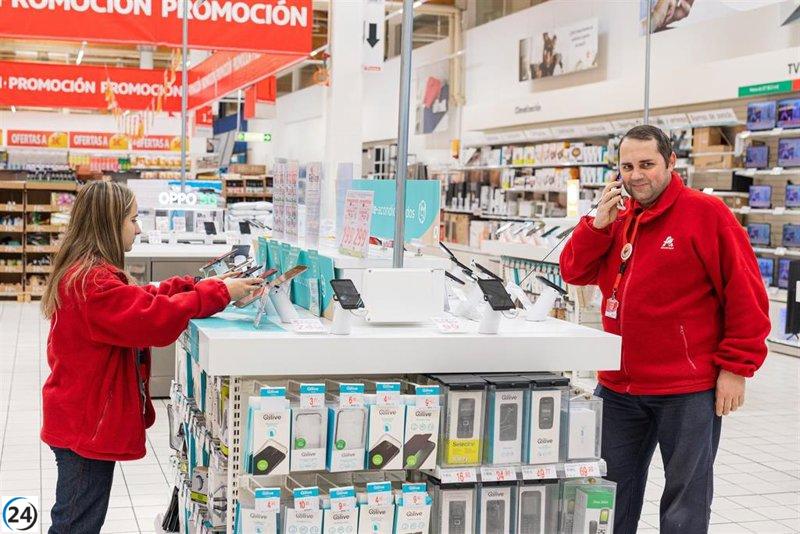 Alcampo aumentará su plantilla con 900 empleados durante la época navideña para fortalecer sus equipos de trabajo.