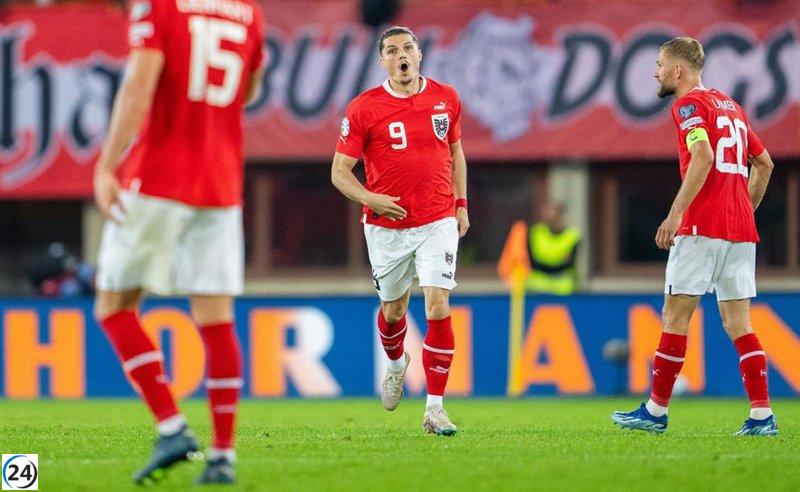 Triunfos de Austria, Países Bajos y Eslovaquia en su camino a la EURO