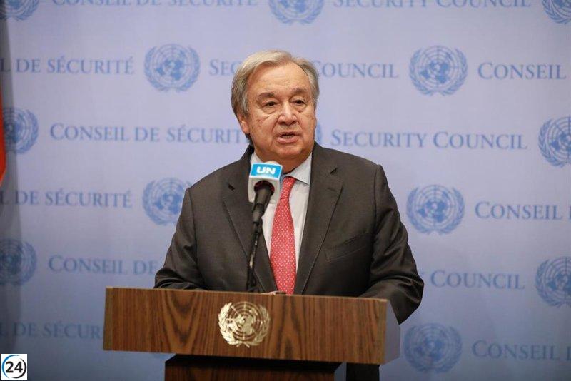 Guterres muestra su indignación por el devastador bombardeo en Gaza que ha dejado cientos de vidas perdidas