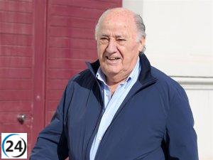 Amancio Ortega recibirá 2.217 millones en dividendos de Inditex, cifra que se suma a los 1.108,5 millones ya cobrados esta semana.