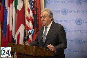 Secretario General de la ONU lamenta el trágico fallecimiento de 59 trabajadores de la UNRWA en ataques aéreos de Israel en Gaza.