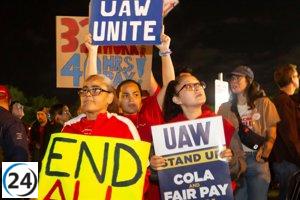 GM se une a Ford y Stellantis para alcanzar un preacuerdo y poner fin a la huelga en los Estados Unidos.