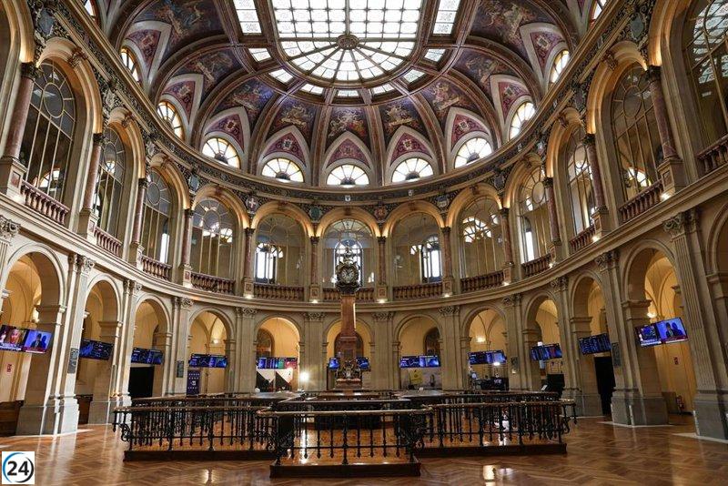 El Ibex 35 se estanca en los 9.200 puntos tras una caída del 0,2% en la apertura, Telefónica en números negativos.